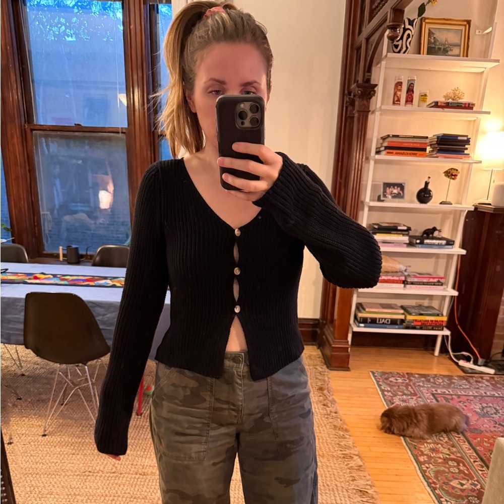 Cute little knit cardigan